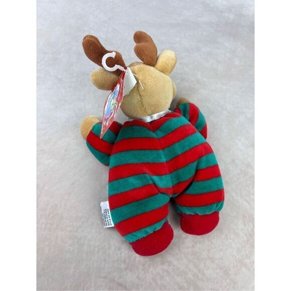 Vintage Soft Dreams My First Christmas Reindeer Rattle Plush - Picture 7 of 7